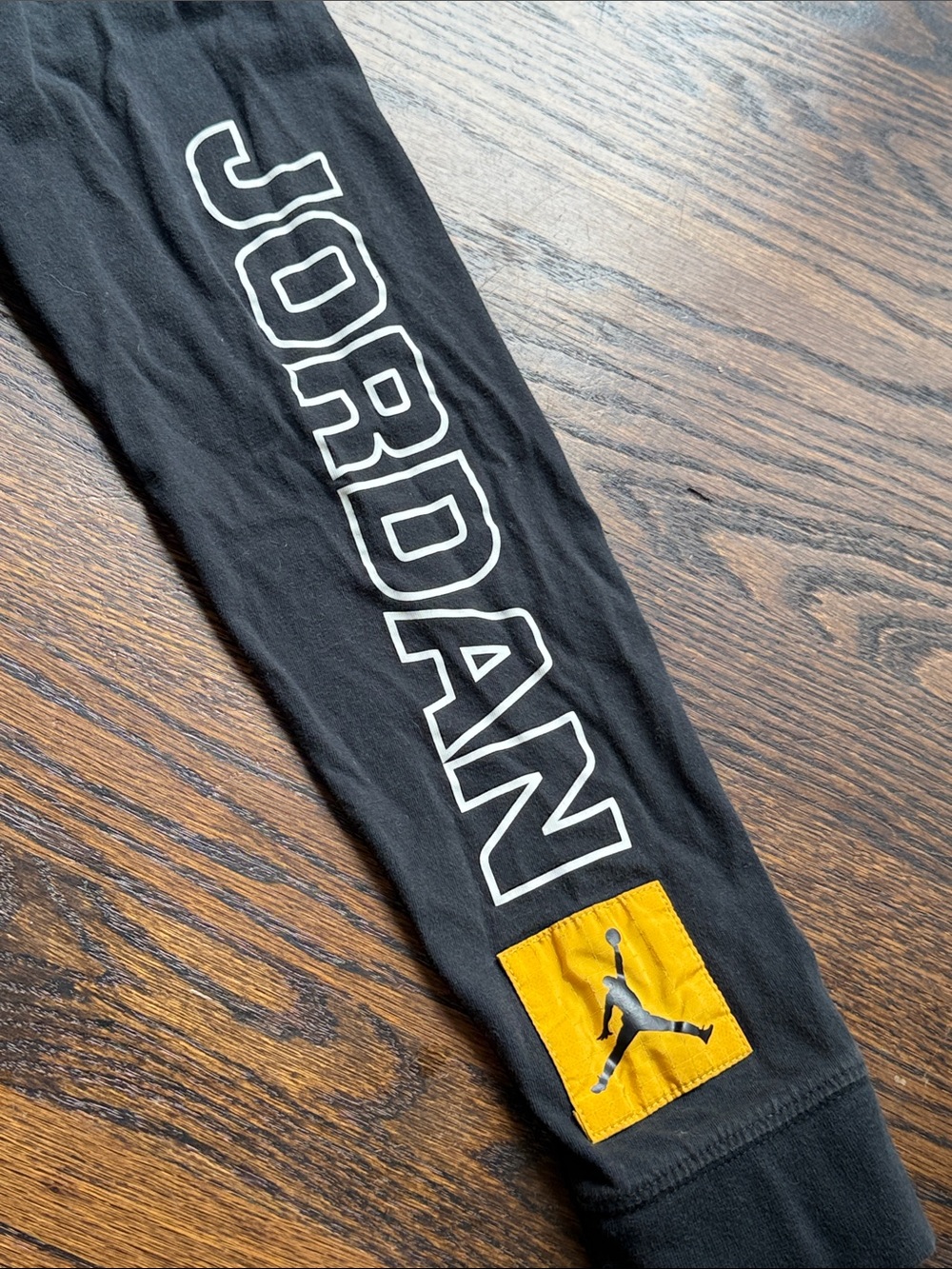 Jordan Black Long-Sleeve Shirt Jumpman.  boys youth size large - Picture 14 of 14